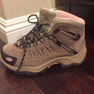 Hi - tech hiking boots